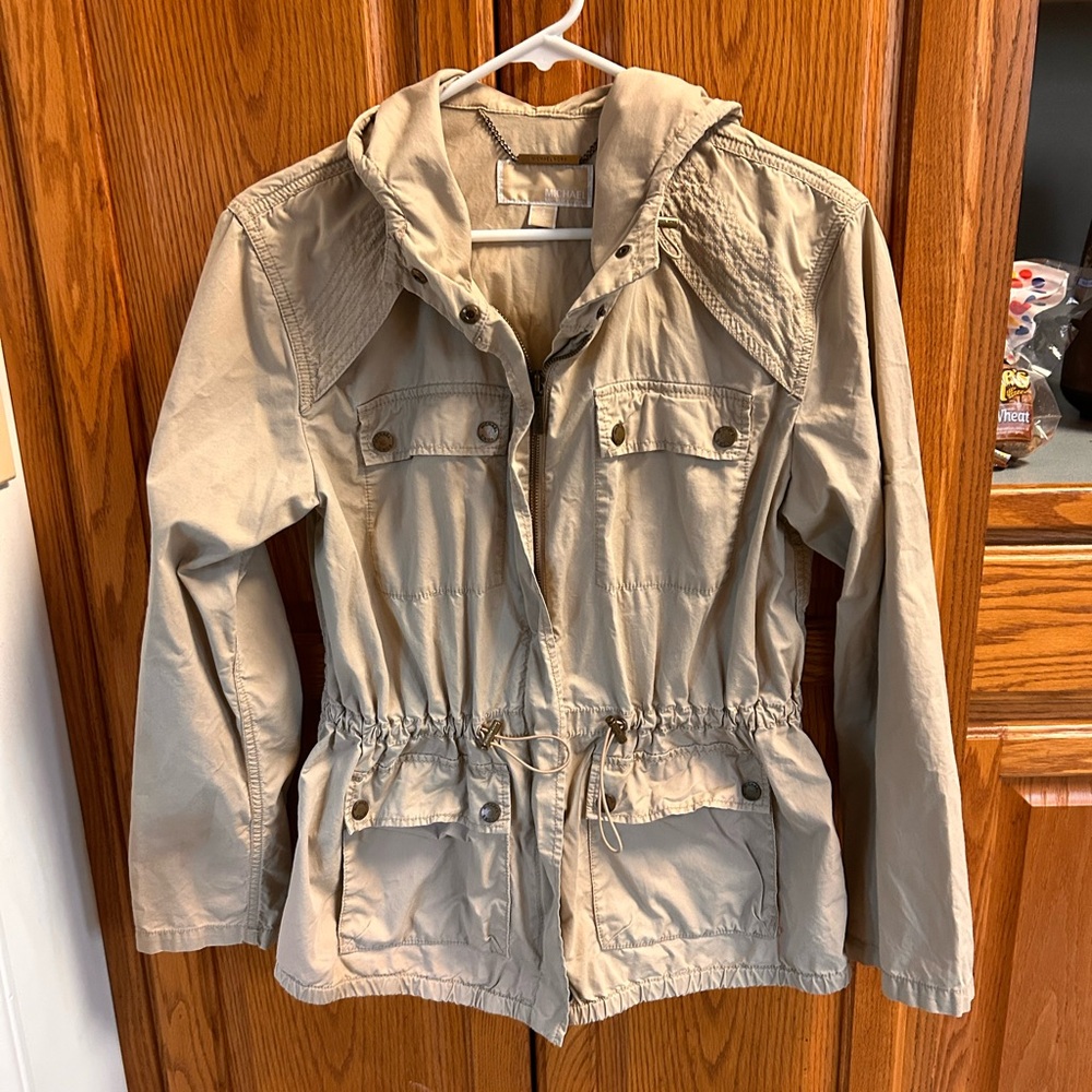 MICHAEL Michael Kors Khaki women’s Utility Jacket, sz S